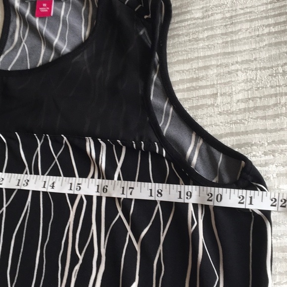 Black & White sleeveless Vince Camuto Dress - Picture 7 of 7